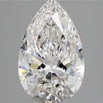 IGI 2.71 Carat Pear Lab Grown Diamond 人工培育鑽石 實驗室人造鑽石