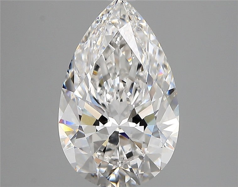 IGI 2.71 Carat Pear Lab Grown Diamond 人工培育鑽石 實驗室人造鑽石