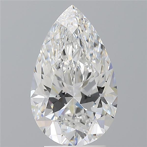 IGI 3.57 Carat Pear Lab Grown Diamond 人工培育鑽石 實驗室人造鑽石