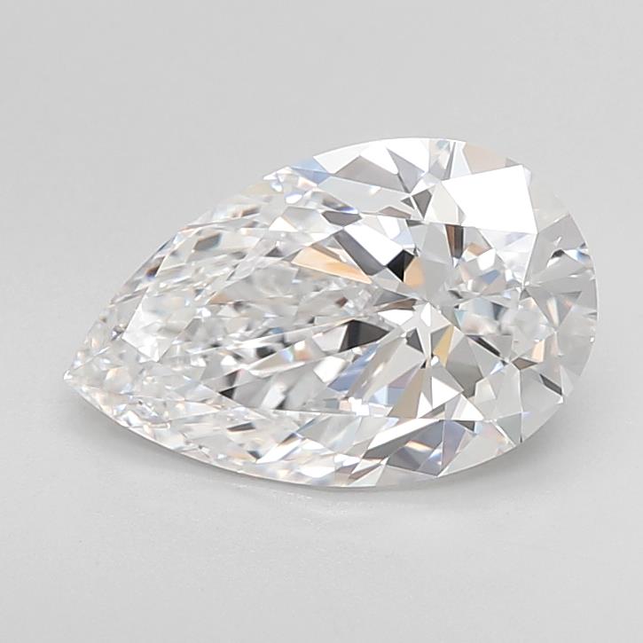 IGI 3.34 Carat Pear Lab Grown Diamond 人工培育鑽石 實驗室人造鑽石