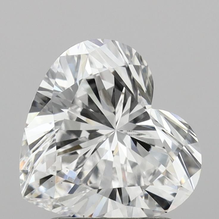 IGI 1.86 Carat Heart Lab Grown Diamond