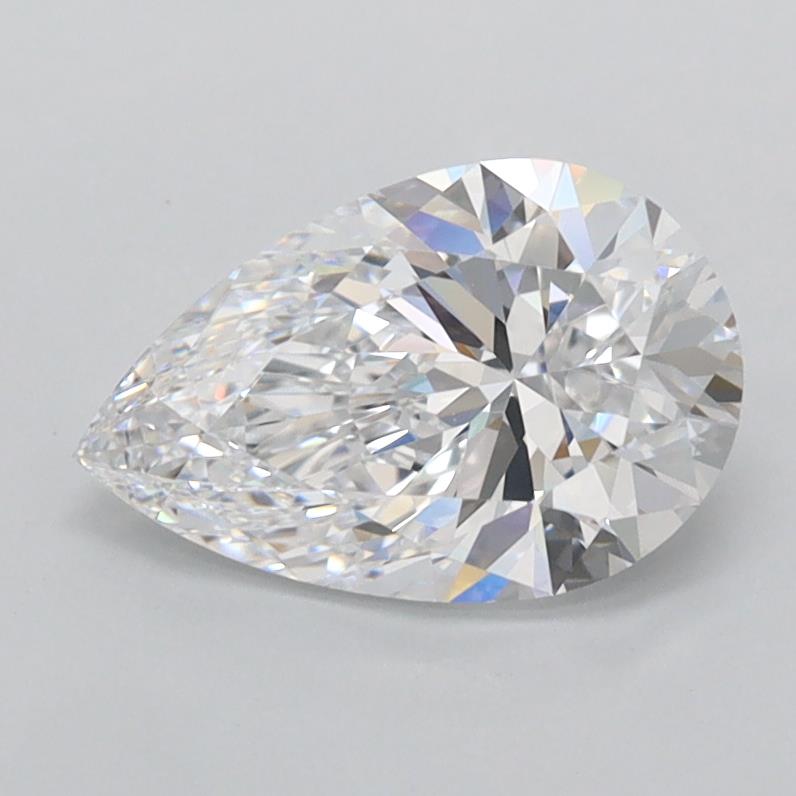 IGI 1.36 Carat Pear Lab Grown Diamond 人工培育鑽石 實驗室人造鑽石