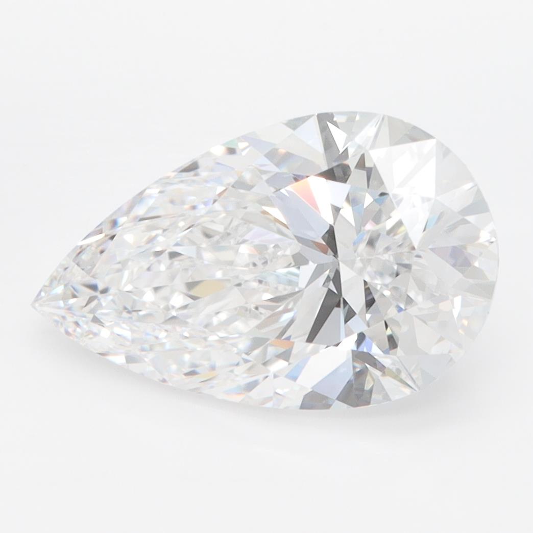 GIA 3.03 Carat Pear Lab Grown Diamond 人工培育鑽石 實驗室人造鑽石