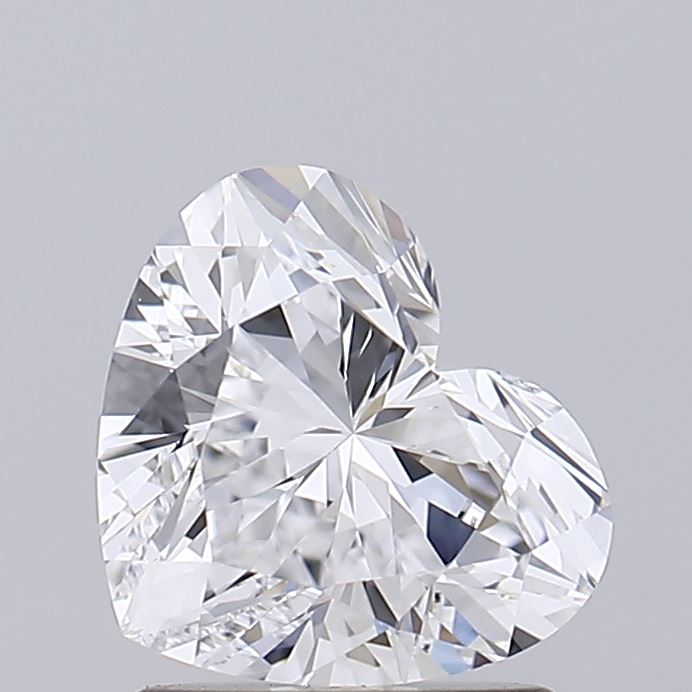 IGI 1.32 Carat Heart Lab Grown Diamond