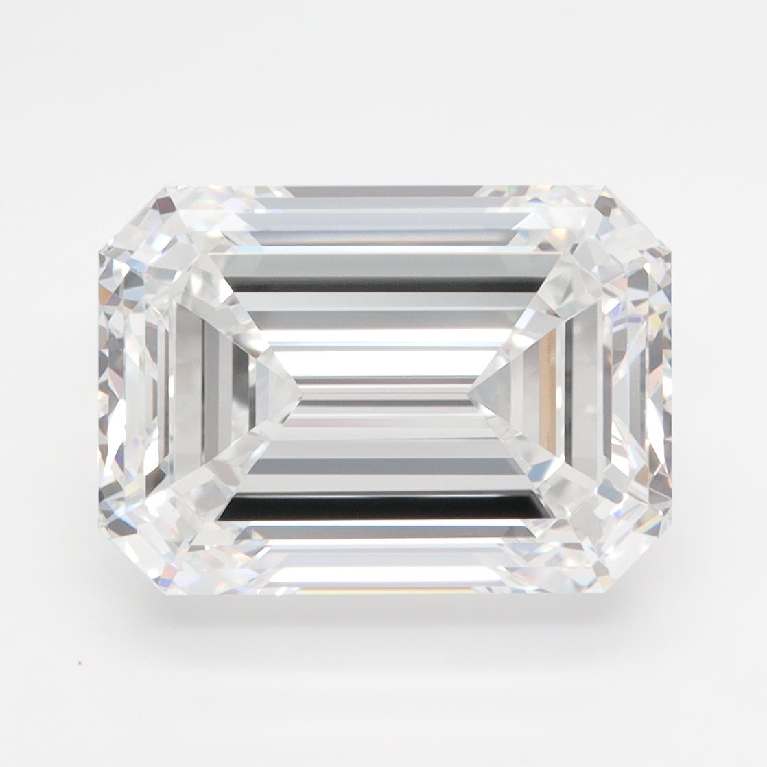 GIA 5.26 Carat Emerald Lab Grown Diamond 人工培育鑽石 實驗室人造鑽石