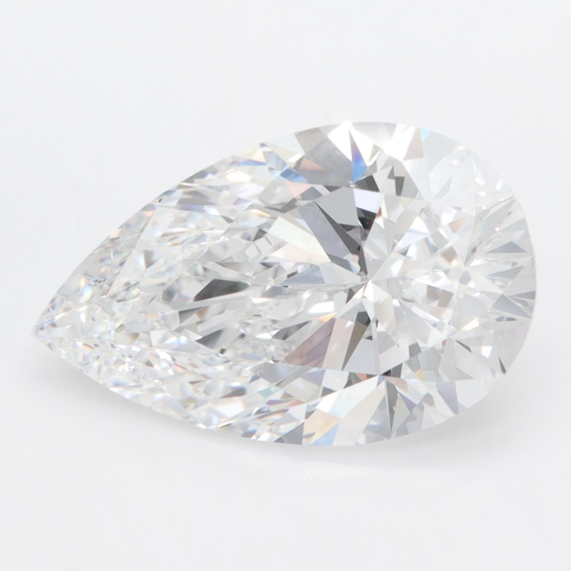 IGI 2.66 Carat Pear Lab Grown Diamond 人工培育鑽石 實驗室人造鑽石