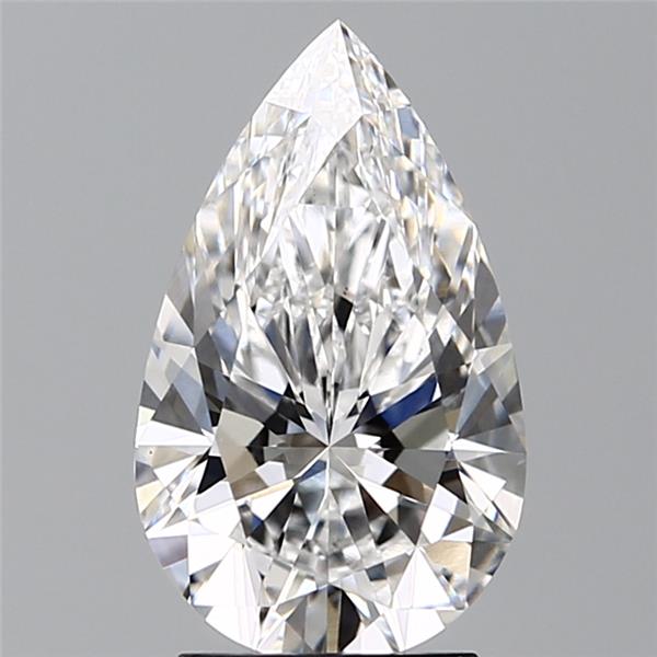 IGI 2.55 Carat Pear Lab Grown Diamond 人工培育鑽石 實驗室人造鑽石
