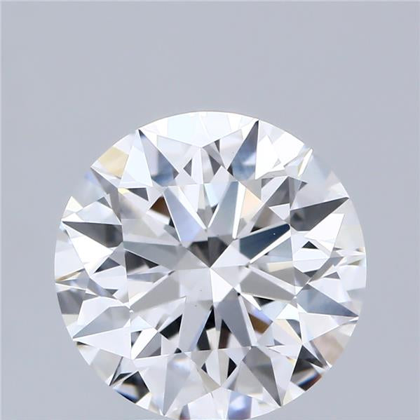 IGI 2.55 Carat Round Brilliant Lab Grown Diamond