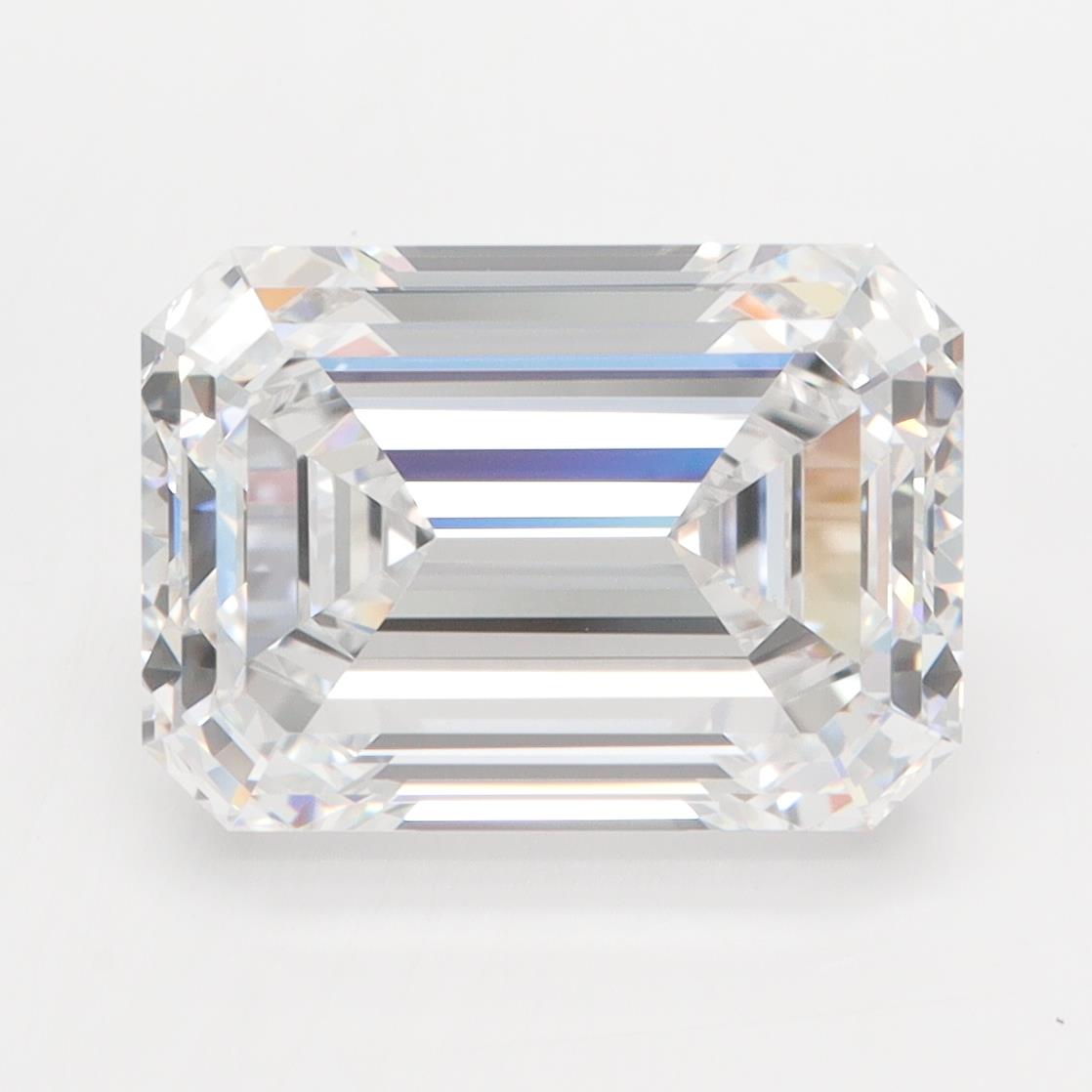 GIA 5.29 Carat Emerald Lab Grown Diamond 人工培育鑽石 實驗室人造鑽石