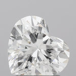 IGI 1.34 Carat Heart Lab Grown Diamond
