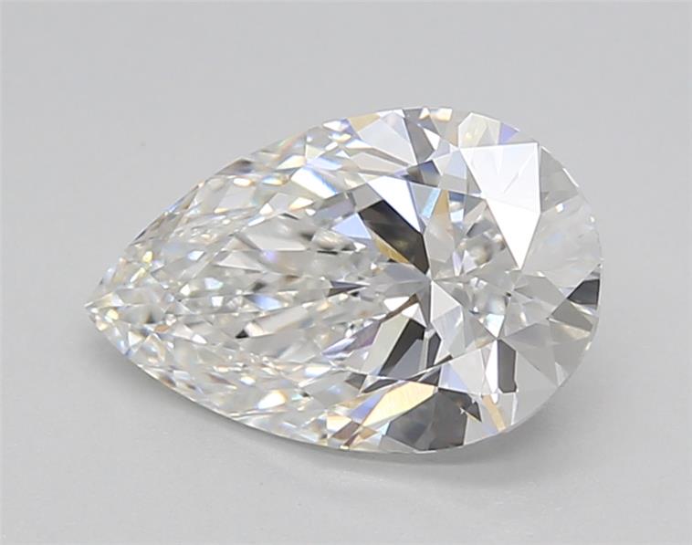 IGI 1.55 Carat Pear Lab Grown Diamond
