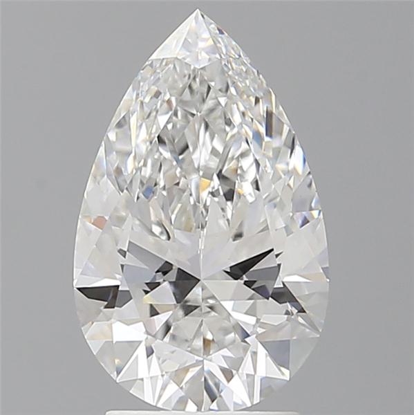 IGI 2.60 Carat Pear Lab Grown Diamond 人工培育鑽石 實驗室人造鑽石