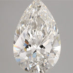 IGI 3.68 Carat Pear Lab Grown Diamond 人工培育鑽石 實驗室人造鑽石