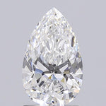 IGI 1.50 Carat Pear Lab Grown Diamond 人工培育鑽石 實驗室人造鑽石