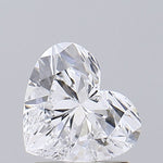 IGI 1.38 Carat Heart Lab Grown Diamond