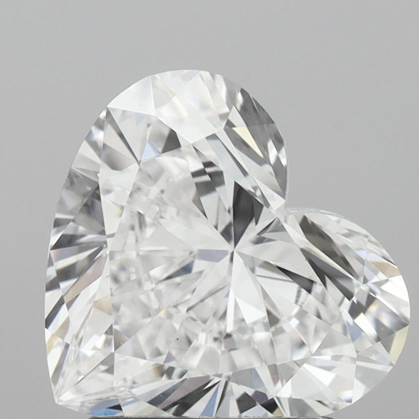 IGI 1.53 Carat Heart Lab Grown Diamond