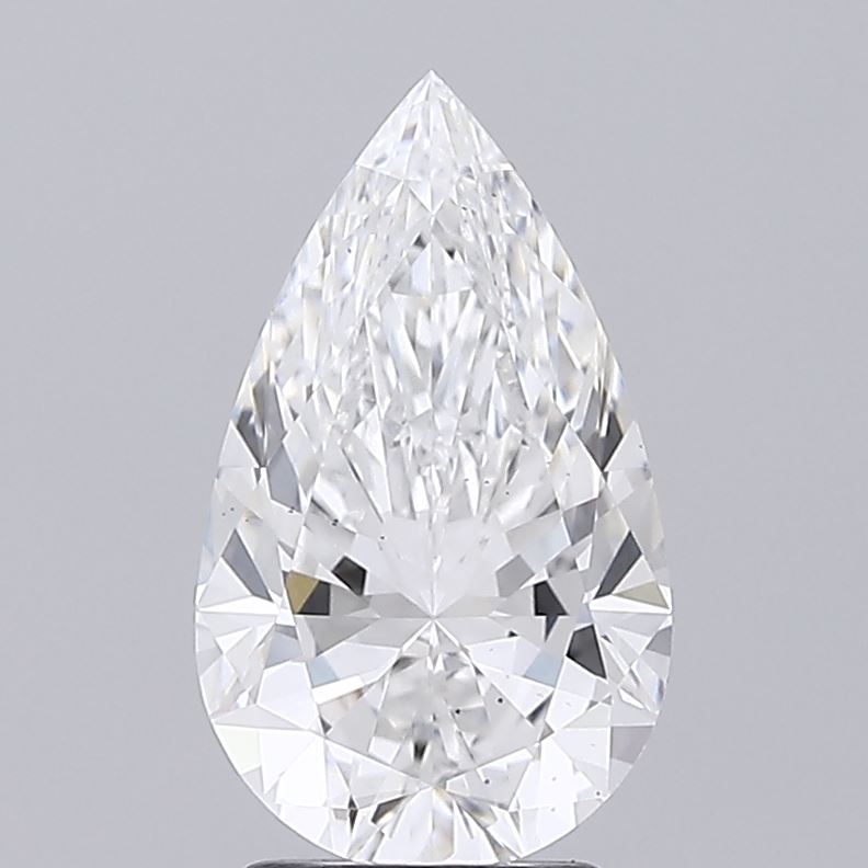 IGI 2.63 Carat Pear Lab Grown Diamond 人工培育鑽石 實驗室人造鑽石