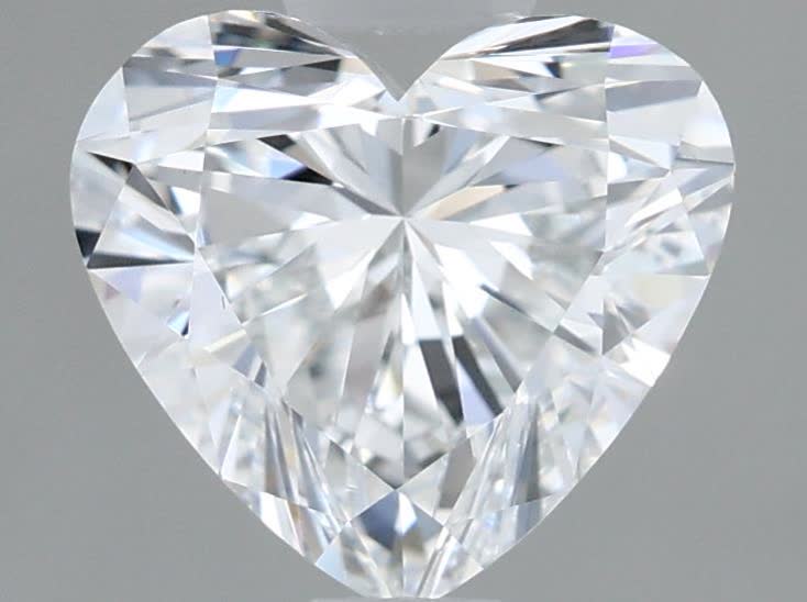 IGI 1.24 Carat Heart Lab Grown Diamond