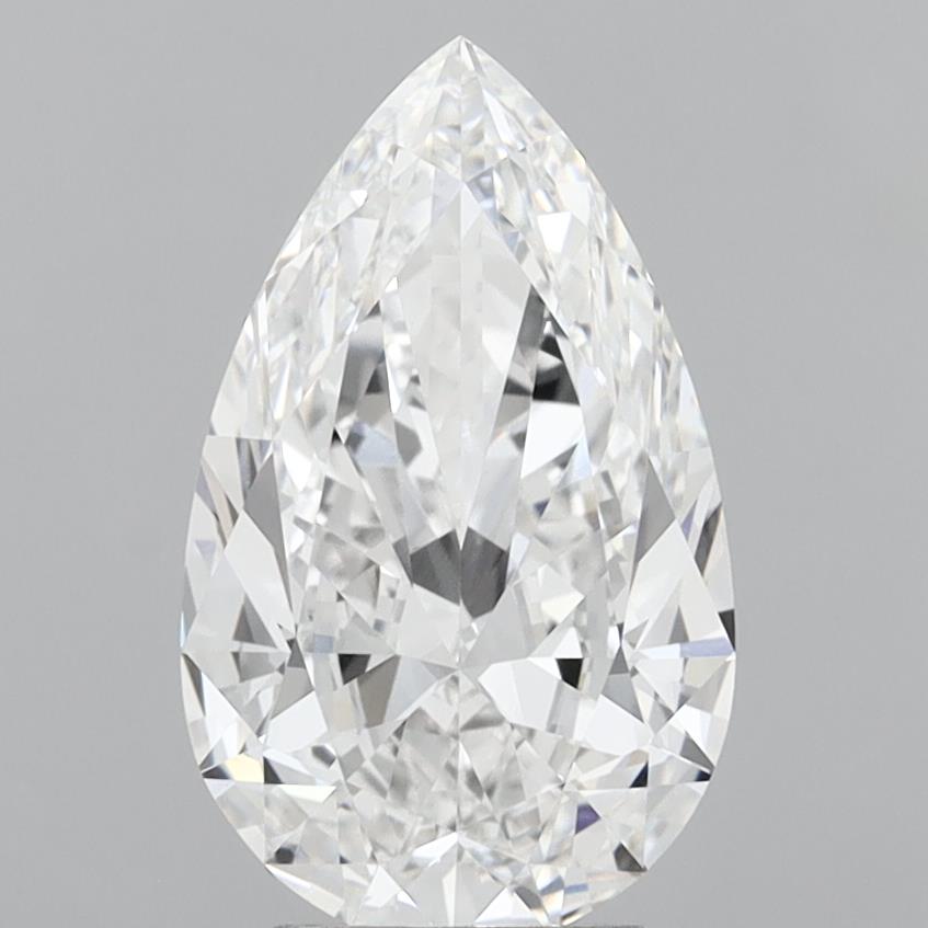 IGI 4.08 Carat Pear Lab Grown Diamond 人工培育鑽石 實驗室人造鑽石