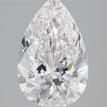 IGI 2.10 Carat Pear Lab Grown Diamond 人工培育鑽石 實驗室人造鑽石