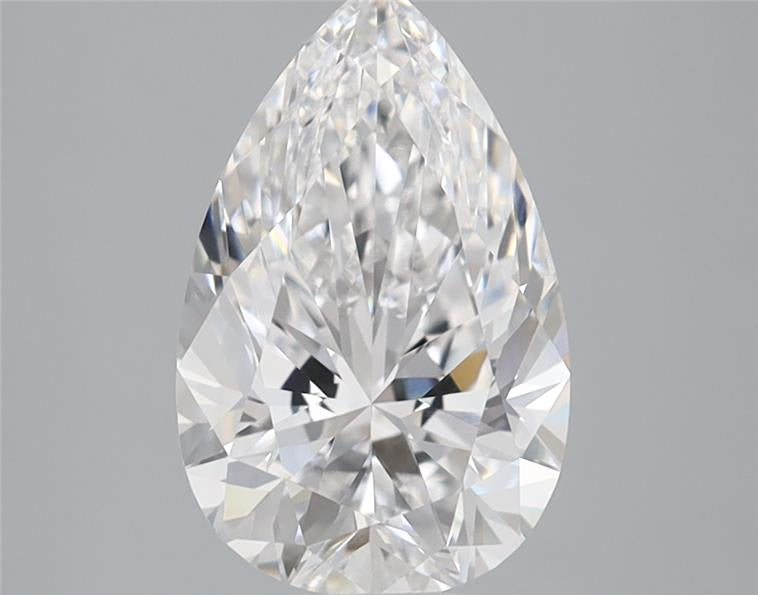 IGI 2.10 Carat Pear Lab Grown Diamond 人工培育鑽石 實驗室人造鑽石