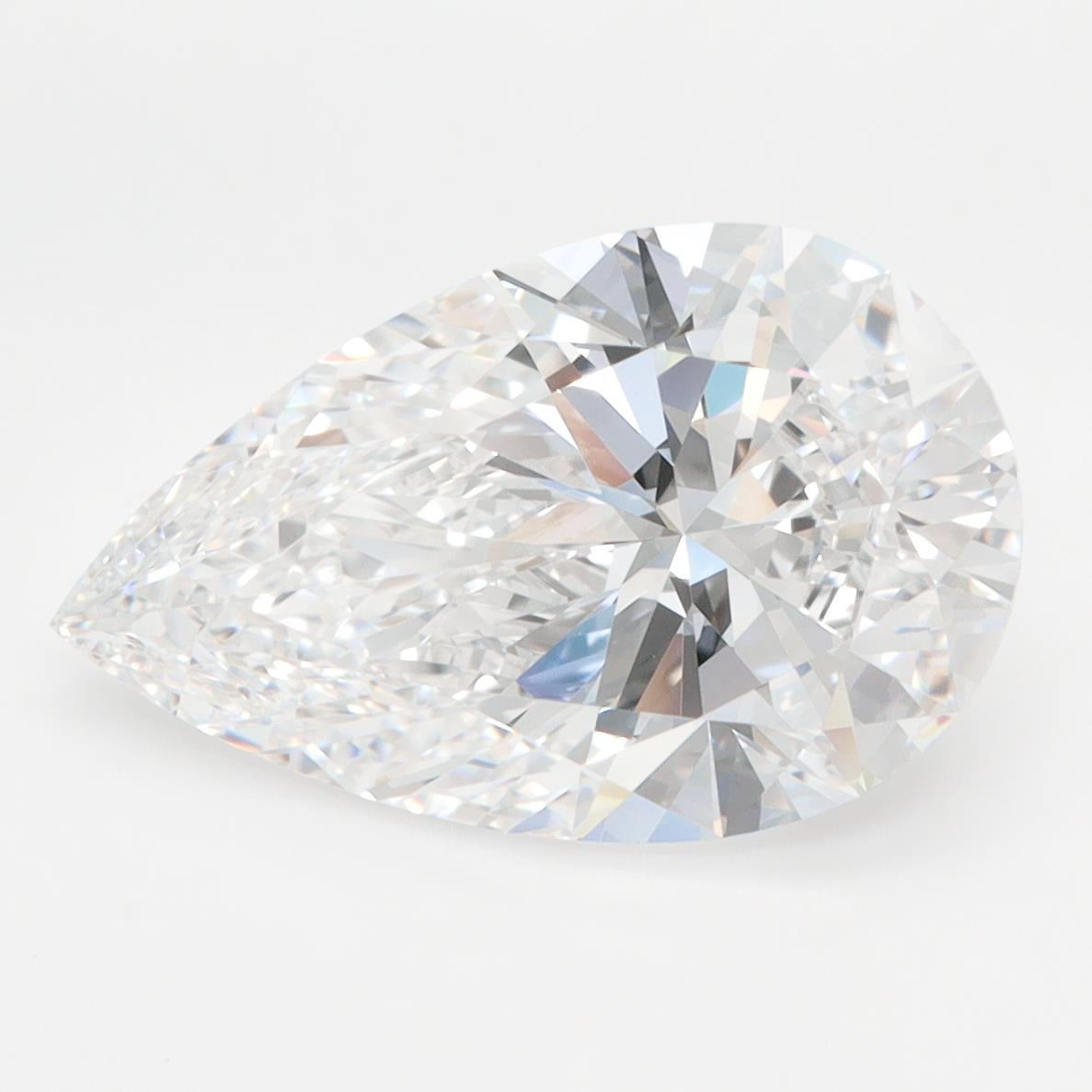GIA 4.28 Carat Pear Lab Grown Diamond 人工培育鑽石 實驗室人造鑽石