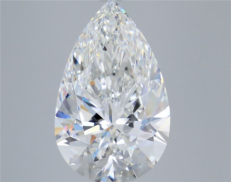 IGI 7.05 Carat Pear Lab Grown Diamond 人工培育鑽石 實驗室人造鑽石