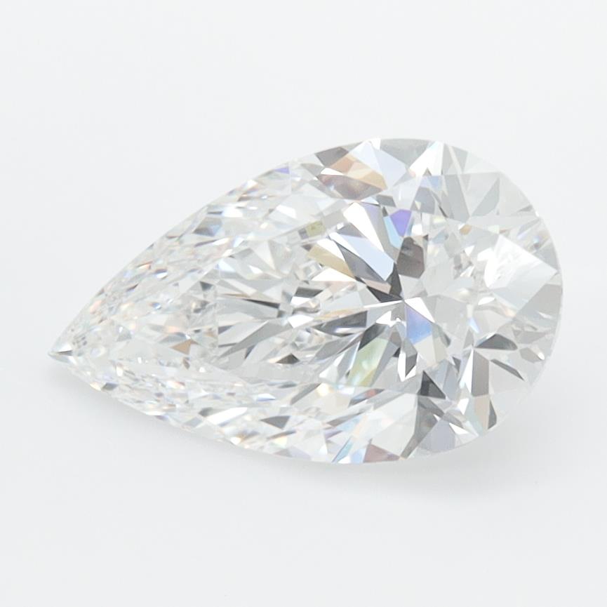 IGI 1.38 Carat Pear Lab Grown Diamond 人工培育鑽石 實驗室人造鑽石