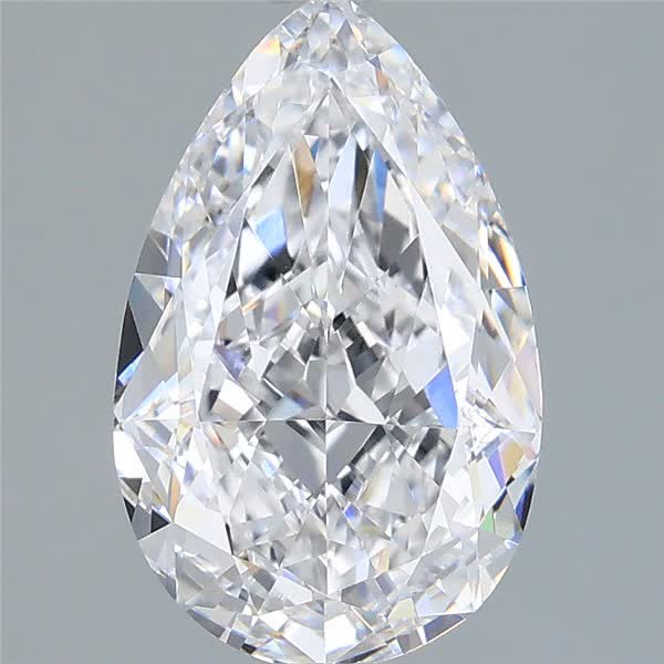 IGI 3.05 Carat Pear Lab Grown Diamond 人工培育鑽石 實驗室人造鑽石