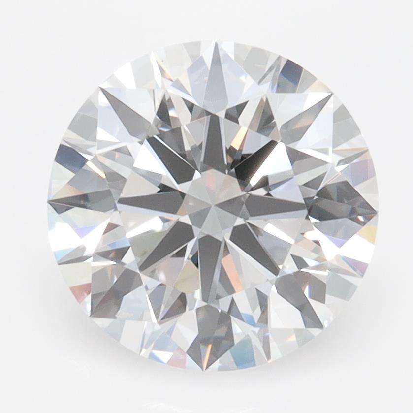 IGI 2.96 Carat Round Brilliant Lab Grown Diamond