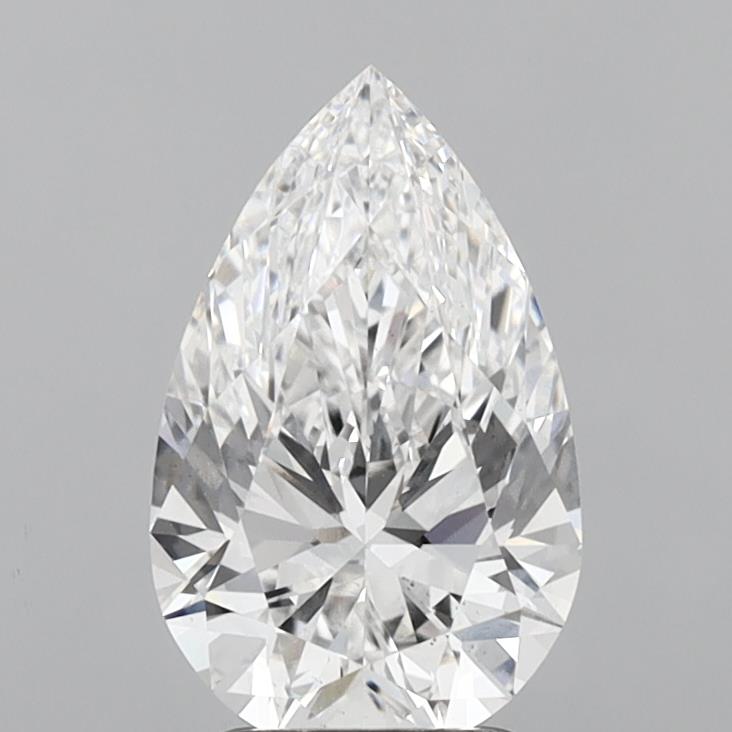 IGI 2.60 Carat Pear Lab Grown Diamond 人工培育鑽石 實驗室人造鑽石