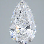 IGI 4.01 Carat Pear Lab Grown Diamond 人工培育鑽石 實驗室人造鑽石