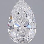 IGI 1.26 Carat Pear Lab Grown Diamond