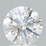 IGI 2.54 Carat Round Brilliant Lab Grown Diamond