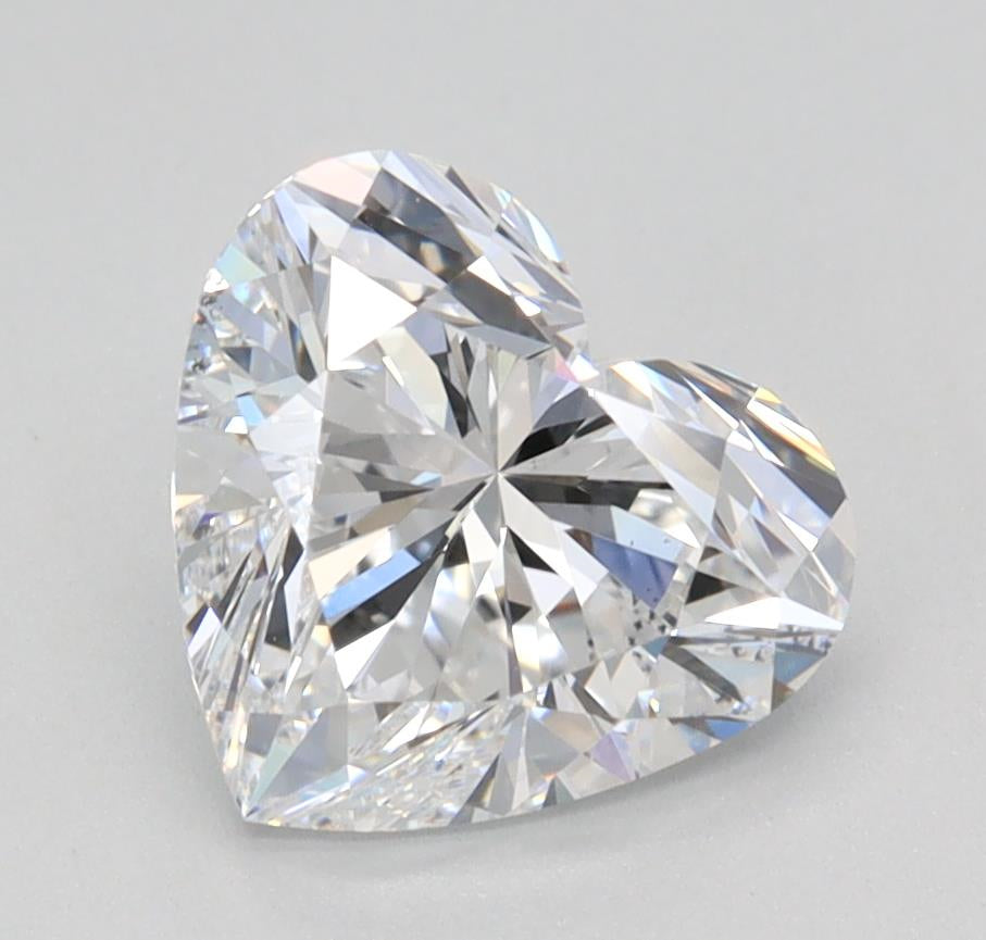 IGI 1.54 Carat Heart Lab Grown Diamond