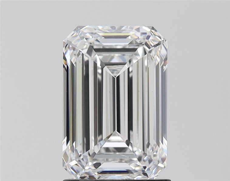 GIA 2.55 Carat Emerald Lab Grown Diamond 人工培育鑽石 實驗室人造鑽石