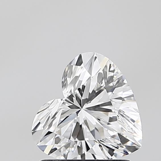 IGI 1.09 Carat Heart Lab Grown Diamond