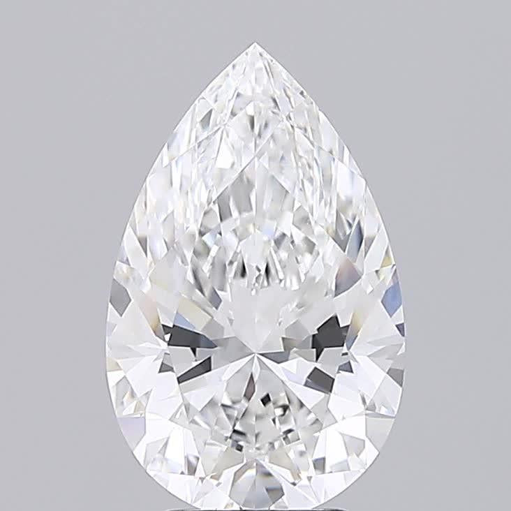 IGI 3.88 Carat Pear Lab Grown Diamond 人工培育鑽石 實驗室人造鑽石