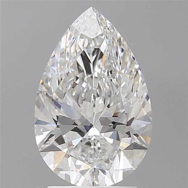 IGI 2.58 Carat Pear Lab Grown Diamond 人工培育鑽石 實驗室人造鑽石