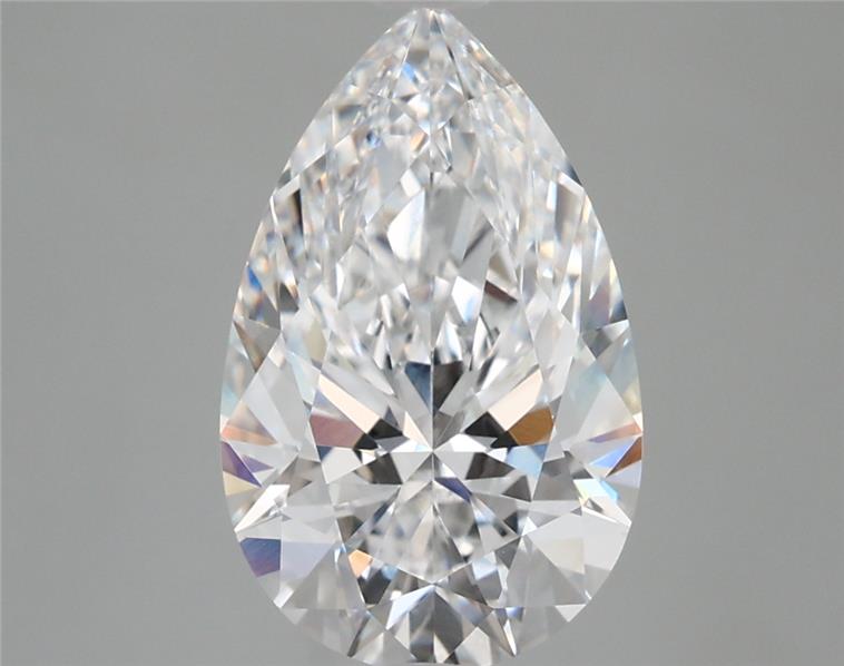 IGI 3.07 Carat Pear Lab Grown Diamond 人工培育鑽石 實驗室人造鑽石