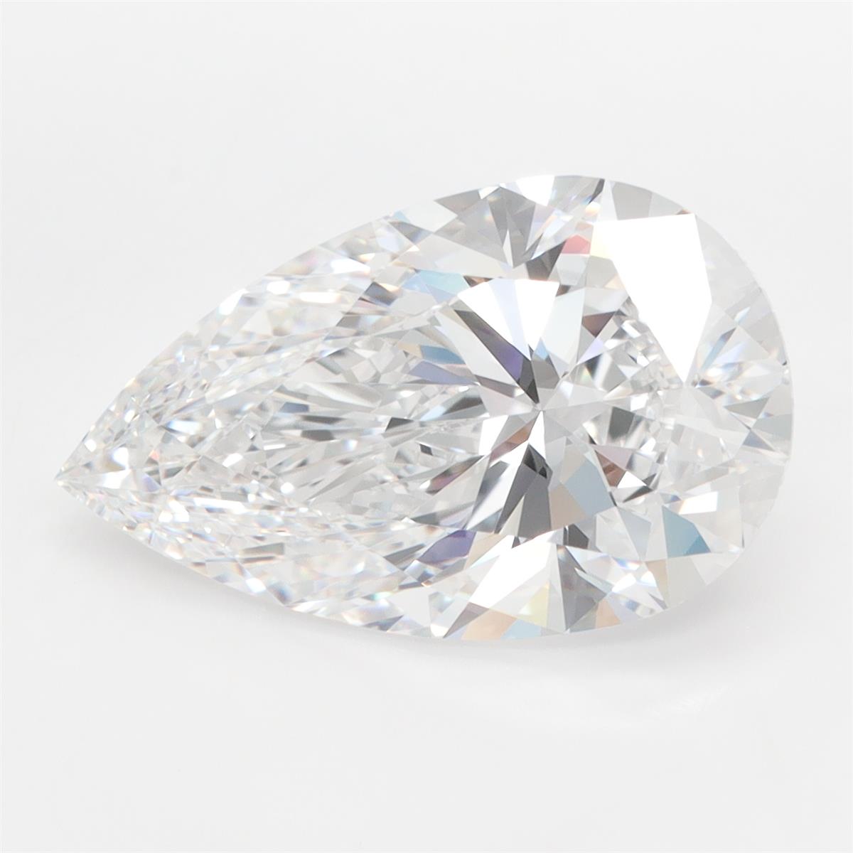 IGI 5.27 Carat Pear Lab Grown Diamond 人工培育鑽石 實驗室人造鑽石