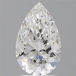 IGI 2.60 Carat Pear Lab Grown Diamond 人工培育鑽石 實驗室人造鑽石