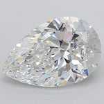 IGI 1.52 Carat Pear Lab Grown Diamond