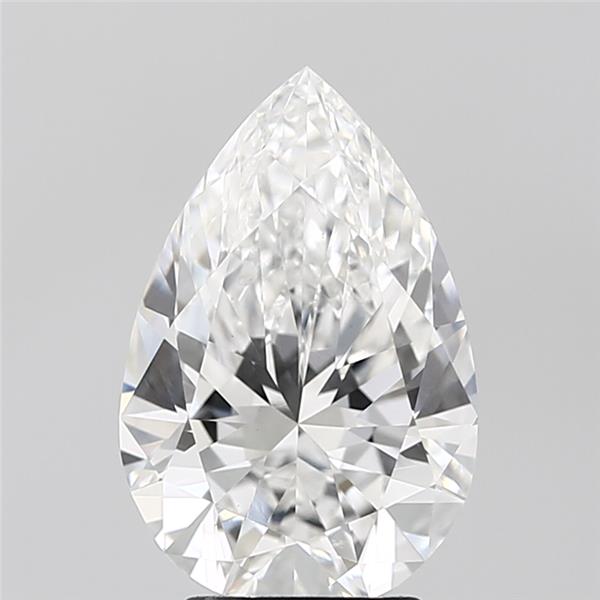 IGI 3.22 Carat Pear Lab Grown Diamond 人工培育鑽石 實驗室人造鑽石