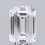 GIA 3.77 Carat Emerald Lab Grown Diamond 人工培育鑽石 實驗室人造鑽石