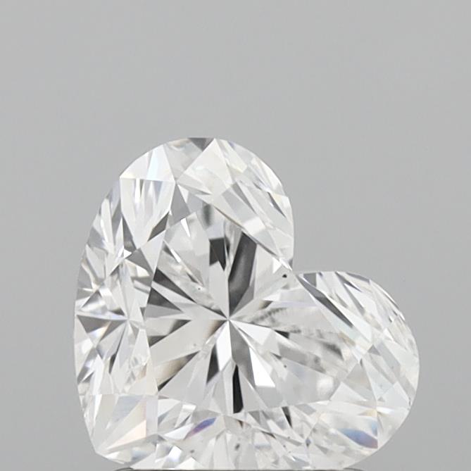 IGI 1.53 Carat Heart Lab Grown Diamond