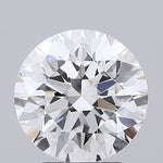 GIA 2.61 Carat Round Brilliant Lab Grown Diamond