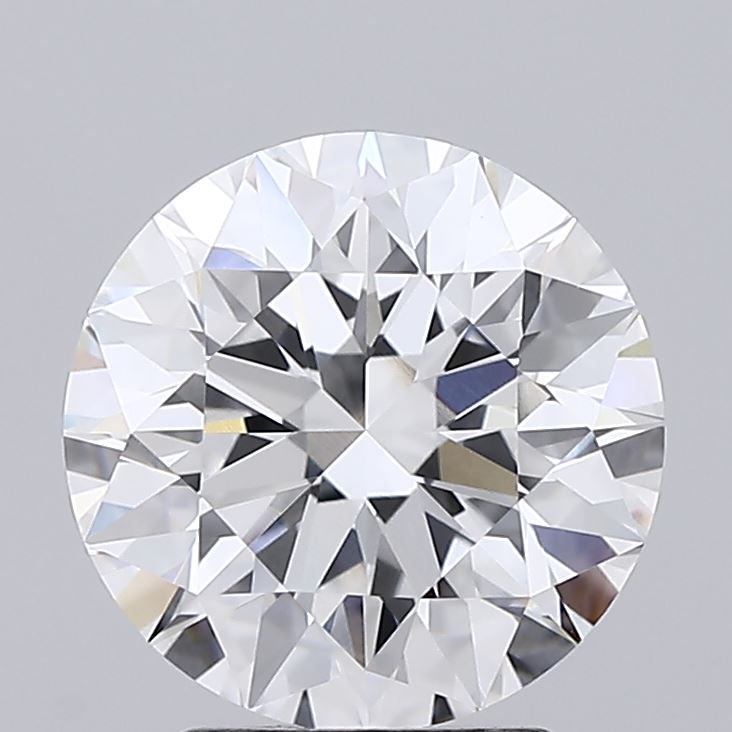 GIA 2.61 Carat Round Brilliant Lab Grown Diamond