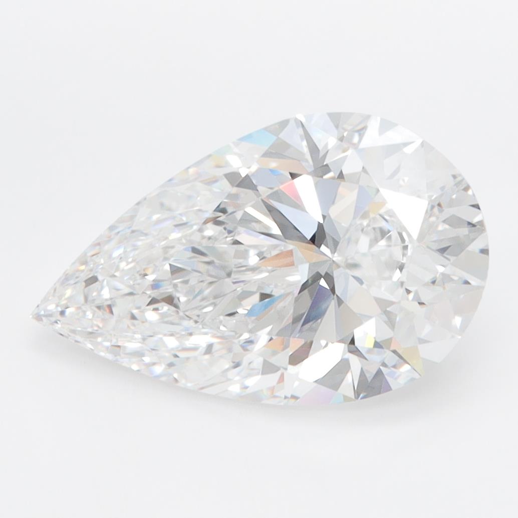 IGI 3.00 Carat Pear Lab Grown Diamond 人工培育鑽石 實驗室人造鑽石