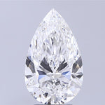 IGI 4.02 Carat Pear Lab Grown Diamond 人工培育鑽石 實驗室人造鑽石